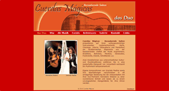 Desktop Screenshot of cuerdas-magicas.de